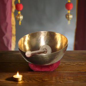 Fabrication de bol chantant en laiton tibétain nouveau bol chantant 7 CHAKRA pour la méditation nouveau bol chantant pour la thérapie sonore - Product Image 2