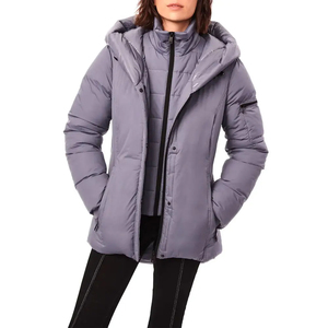 Wholesale Custom Winter Puffer Jackets For Unisex Casual Windproof Puffer Down Jacket Breathable Design Padded Zip Up - Product Image 2