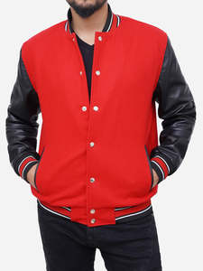 Veste universitaire pour homme de haute qualité, personnalisée, en laine, cuir, polaire, avec logo imprimé, broderie chenille, vestes pour homme, veste universitaire pour homme - Product Image 5