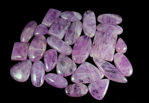 Natural Kunzite Gemstones Loose Cabochons Faceted Stones <b>Healing</b> Crystals Bulk Supplier Wholesale Export - Product Image 4