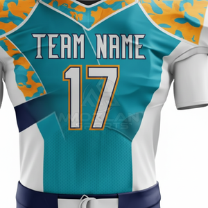 Uniforme de Fútbol Americano Personalizado de Alta Calidad 2026 |   Camiseta Unisex de Manga Corta con Color Personalizado |   Impreso, Transpirable, de Secado Rápido, OEM - Product Image 4