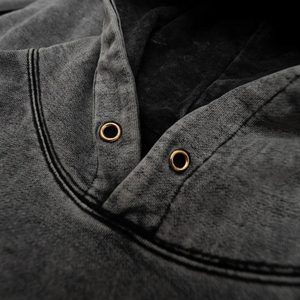 100% Top High Quality Custom Logo Men's Acid <b>Wash</b> Pullover Hoodie For <b>Boys</b> New Arrival Hot Sale Men's Acid <b>Wash</b> Hoodies - Product Image 4