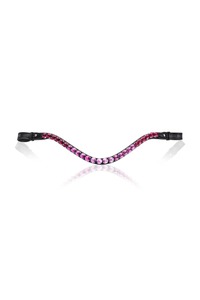 Bridon d'équitation Annabelle en cuir véritable classique de haute qualité, robuste et confortable, pour un prix de gros imbattable - Product Image 3
