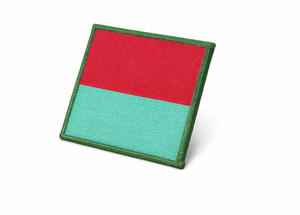 Parche Bordado Personalizado Estilo Paracaidista del 4º Regimiento, Insignia Azul Cielo y Roja para Uniforme - Product Image 2