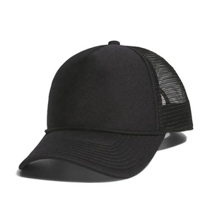 Gorra Trucker Unisex de 6 Paneles, Tela de Malla, Ajustable, Color Sólido, Estilo Casual, Primavera Verano, Diseño de Color en Contraste para Adultos - Product Image 4