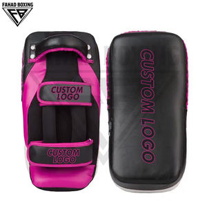 แผ่นรองมือไทยพรีเมียมสำหรับคิกบ็อกซิ่งและ MMA หนังแท้ อุปกรณ์มวยไทย ทนทานสูง รับผลิตตามแบบ OEM - Product Image 4