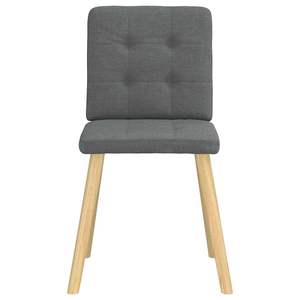 Ensemble de 4 chaises de salle à manger gris foncé - Product Image 4