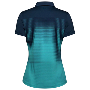 Polo de golf à manches courtes pour femmes, en gros, coupe classique, sublimation, polo de sport pour femmes - Product Image 2