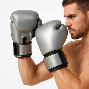 2026 LIAO Professional Training Lightweight PU Leather Sparring <b>Gloves</b> Adjustable Wrist Strap for Kick Boxing Adults Kids Custom - Product Image 2