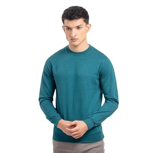 2026 Hot Selling Custom <b>Mens</b> Sweatshirt Private Label OEM ODM Plain Cotton <b>Pullover</b> <b>for</b> Wholesale Printing Orders - Product Image 1