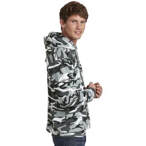 Sudaderas con capucha de lana de algodón 100% de moda de lujo para hombre, ropa de calle con estampado de camuflaje personalizado, estilo Vintage Unisex para invierno - Product Image 3