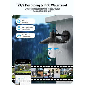 Wholesale 2MP Tuya Light Bulb Security Camera Full-Color Night <b>Vision</b> Network Camera - Product Image 2