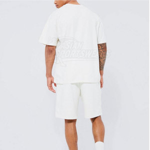 Ensemble de shorts pour hommes de haute qualité, confort moderne, toucher doux, forme régulière, décontracté, été, 100% coton - Product Image 2