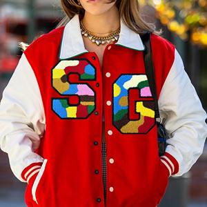 Patchs thermocollants en chenille personnalisés pour broderie, en tissu sergé, grandes tailles, pour diverses occasions (Noël/Halloween/Jour de match), vente en gros 2026 - Product Image 6