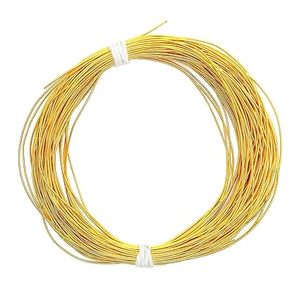 Gimp Wire Copper Zardosi Broderie Stiff Wire French Stiff wire in Green Color - Product Image 4