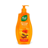Sampo perawatan herbal bebas sulfat dengan kandungan hibiscus dan shikakai, dirancang untuk akar yang lebih kuat dan mengurangi kerusakan, 400 ml