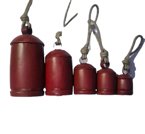 Guirlande de cloches de Noël en métal directement de l'usine - Décoration de maison écologique et réutilisable pour la décoration murale et des arbres - Product Image 1