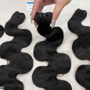 Mejor Precio, Cabello Humano Virgen 100% Natural, Ondulado, Doble Trama, 32 Pulgadas, Textura Sedosa, Pedidos al por Mayor de Fábrica, Envío Directo - Product Image 3