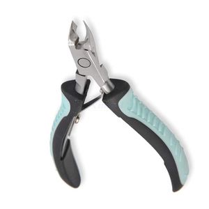 Cortacutículas Ergonómico con Mango Suave, Profesional, Mango Azul, Acero Inoxidable, Herramienta de Manicura de Grado Profesional - Product Image 1