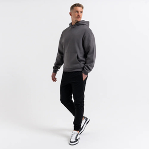 Sweat-shirts d'hiver pour hommes en polyester/coton avec poche, coupe classique, impression numérique et broderie personnalisées - Product Image 5