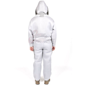 Traje de Apicultura Cómodo de Mezcla de Algodón con Sombrero Redondo y Costuras Resistentes para una Protección Duradera - Product Image 4