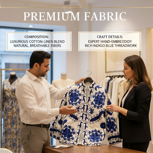 Chaqueta Bomber de Mujer Casual con Cuello Alto y Bordado Floral a Mano en Terciopelo de Lujo al por Mayor - Product Image 2