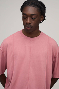 Men's Oversized T-Shirt Shorts <b>Set</b> Crew Neck Solid Color Casual Summer Wear Breathable Premium Polyester/Cotton Matching <b>set</b> - Product Image 3