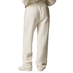 Knitted Jogger <b>Pants</b> Neutral Casual Sweatpants Elastic Waist Lounge Wear Street Style Soft Knit Trousers for Men Women - Product Image 6