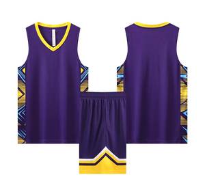Maillot et short de basketball Endeavour entièrement sublimés, tenue personnalisée unisexe Ocean OEM - Product Image 6