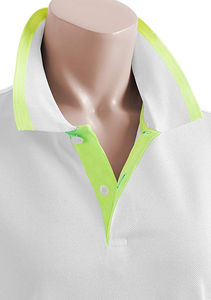 High Quality <b>Women's</b> for <b>Shirt</b> Custom Logo Breathable Knitted Casual Solid Polyester Anti-shrink Short Sleeve Fort Grid 220g - Product Image 6