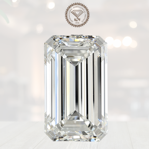 SHREERAJ SOLITAIRE IGI Diamante Cultivado en Laboratorio de 10.00 Quilates, Corte Esmeralda, Color G, VS1, Alta Calidad, Certificado Exclusivo, Venta Directa - Product Image 1