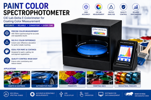 เครื่องวัดสี Sensegood Instruments สเปกโตรโฟโตมิเตอร์ คัลเลอริมิเตอร์ CIE Lab Delta E สำหรับวัดสีเคลือบผิว ช่วงความยาวคลื่น 400-700 นาโนเมตร รุ่น Spectral 1 - Product Image 2