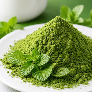 POLVO DE MENTA DE PESCADO DE GRADO COSMÉTICO |   POLVO HERBAL VERDE PURO VEGANO PARA MASCARAS FACIALES ANTI-ACNÉ/ MS ALINA - Product Image 3