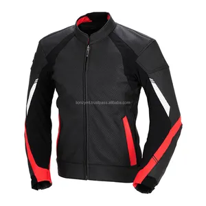 Jaqueta de couro para motociclismo profissional, jaqueta preta personalizada de alta qualidade para motociclismo, novidade para motociclismo, preto e inverno