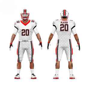 Conjunto de Jersey Profesional Transpirable Elite con Tecnología de Absorción de Humedad para este Uniforme de Fútbol Americano Estampado - Product Image 5