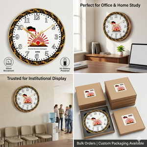 นาฬิกาแขวนผนังพลาสติกพิมพ์ลายดิจิตอลส่วนตัว Liviya - ของตกแต่งสำนักงานเพื่อการส่งเสริมการขายสำหรับวันแม่และวันคริสต์มาส - Product Image 2