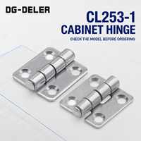 Charnière de meuble en alliage de zinc DG-DELER CL253-1 - Durable et facile à installer pour chambre, bureau à domicile et usage extérieur