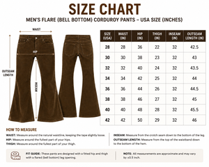 Wholesale <b>Men's</b> 100% Cotton Corduroy <b>Flare</b> Pants Mid Rise Slim Fit Wide Leg Streetwear Casual <b>Trousers</b> Custom OEM - Product Image 5