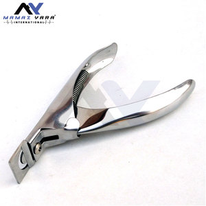 Coupe-ongles professionnel robuste en acier inoxydable pour faux ongles en acrylique et gel, qualité salon, manucure et pédicure - Product Image 4