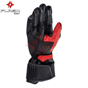 Gants de moto unisexes à doigts entiers, compatibles avec les écrans tactiles, respirants, antidérapants, équipement de protection pour la conduite sur route et la course - Product Image 6