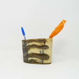 Gobelet artisanal en corne de buffle réutilisable, en corne naturelle - Product Image 2