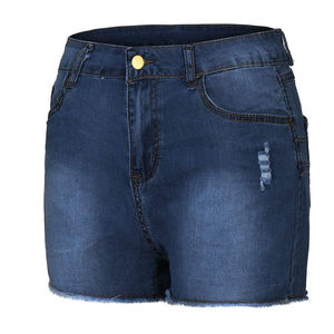 Shorts de Mezclilla Y2K para Hombre y Mujer, Estilo Hip Hop Vintage, Joggers con Estampado Gráfico, Shorts de Jeans Azules Holgados, Estilo Casual Urbano - Product Image 5