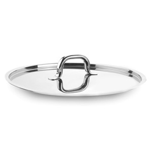 Coperchio per pentola Chef-Luxe in acciaio inossidabile da 12 pollici con manico ad anello per pentole da cucina - Product Image 1