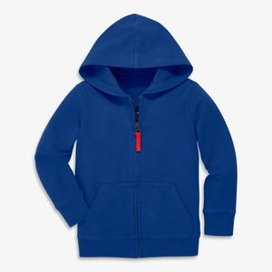 Sweat à capuche zippé personnalisable pour garçons, manches longues, 100% coton, haute qualité, respirant, vêtements d'hiver décontractés pour garçons - Product Image 2