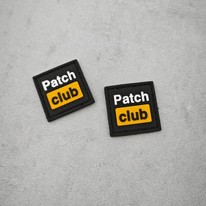 Premium Custom PVC Rubber <b>Patch</b> Raised Embossed Logo Badge for Clothing Hats Bags <b>Backpacks</b> Uniforms Wholesale Factory Soft - Product Image 4