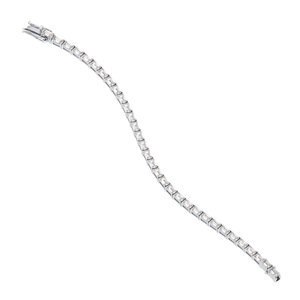 Bracelet tennis REYES en argent plaqué or avec moissanite couleur D VVS, prêt à être expédié, avec certificat GRA, bijoux en argent sterling 925 - Product Image 3