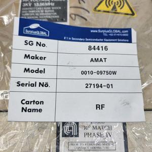 ตัวควบคุมอินเทอร์เฟซเครื่องทำความร้อน AMAT 0010-09750W - อุปกรณ์และอะไหล่เซมิคอนดักเตอร์ระดับโลกที่เชื่อถือได้ - Product Image 3