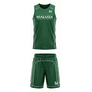 Ensemble de maillots et shorts de basket-ball professionnels personnalisés pour hommes et femmes, vente en gros, usine - Product Image 3