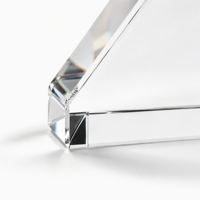 Prisme en saphir à angle droit triangulaire de qualité optique personnalisée pour instruments laser TAOMSUN
