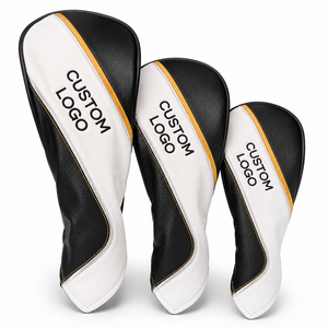 Fundas para Palos de Golf de Cuero Universales, Duraderas, Cómodas, con Diseño Profesional de Última Generación, Impermeables, con Impresión de Logotipo - Product Image 1